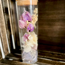 Load image into Gallery viewer, LED Light Glass Jar | Lilac Garden
